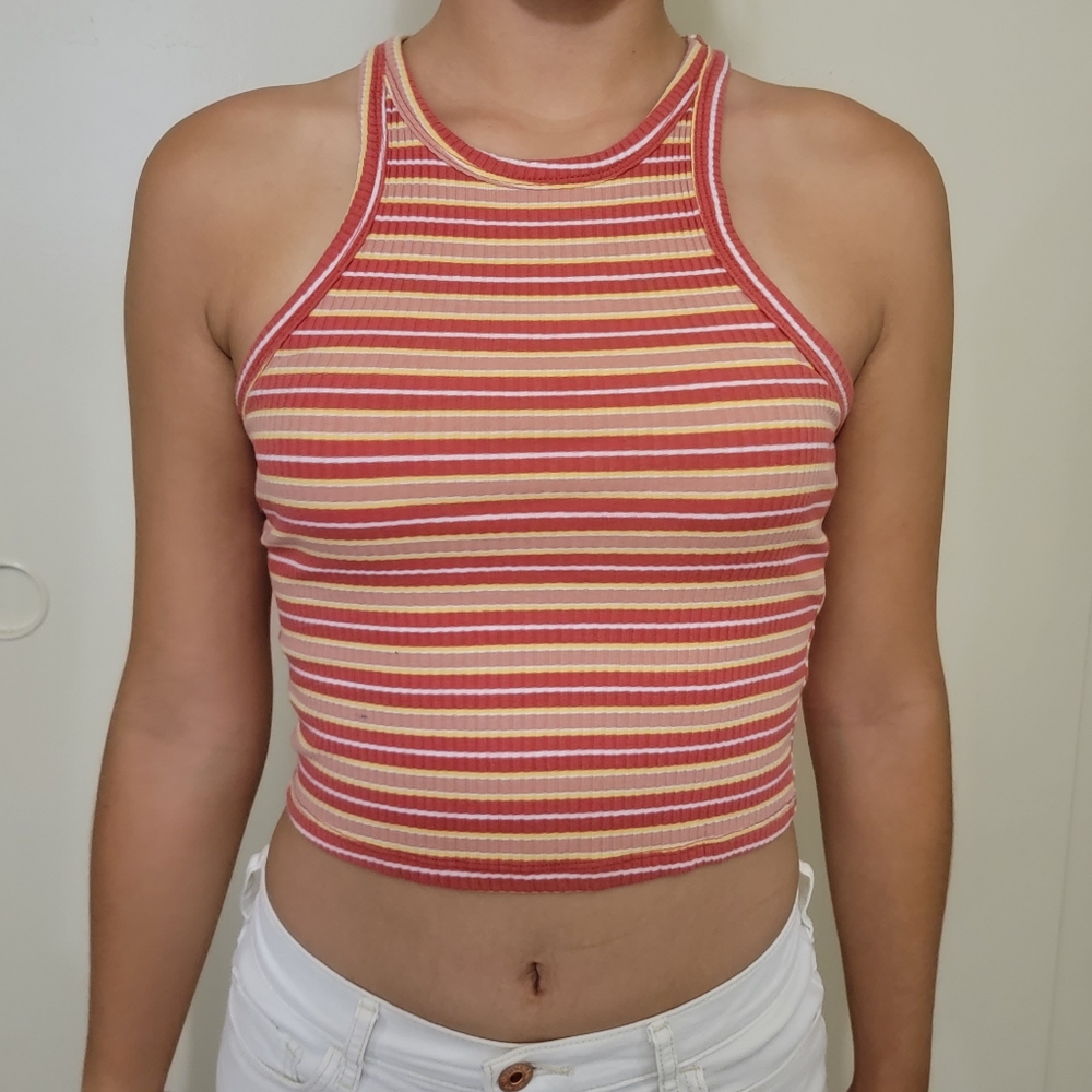 Pacsun tank top, striped, size XS
